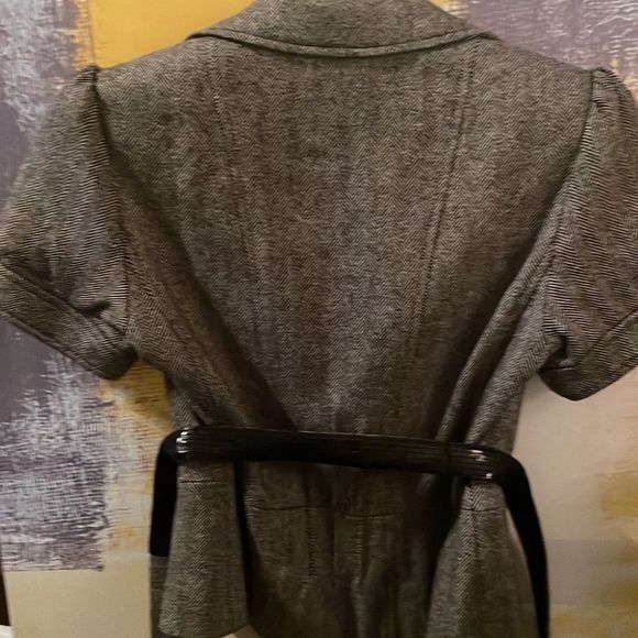 Ann Taylor Loft size 2P black and gray blazer! - Picture 3 of 4